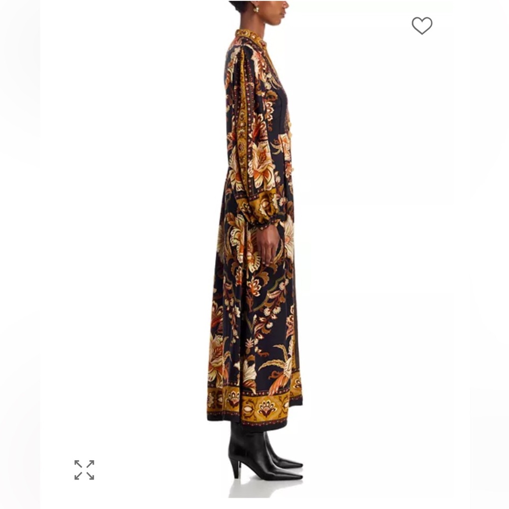 NWT Farm Rio Black Majestic Garden Maxi dress - Picture 4 of 6